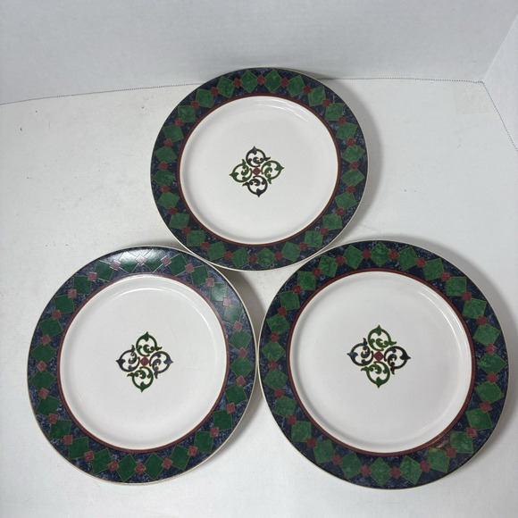 Pfaltzgraff Salad Plates Amalfi Classic 7.75” Lot Set of 3‎ Pat Farrell D - Picture 1 of 9